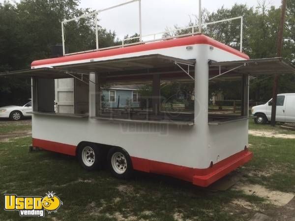 8' x 16' Food Concession Trailer