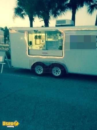 8' x 16' Food Concession Trailer and F-150 Ford Truck