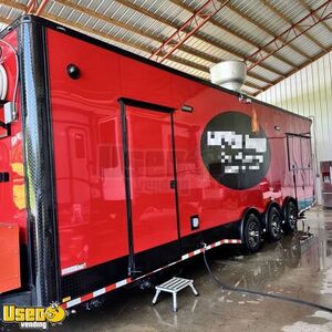 Turnkey - 2024 9.5' x 30' Custom Built BBQ Trailer with Interior Bathroom