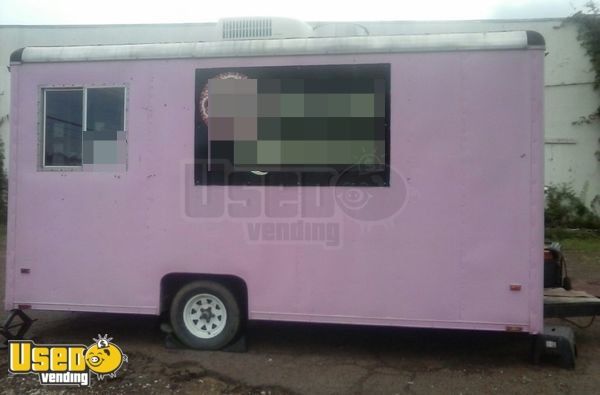 8' x 14' Shaved Ice Trailer