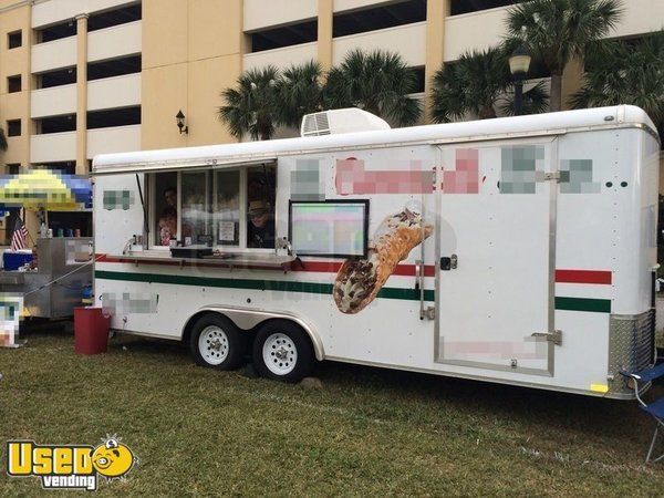 2014 - 8' x 20' Food Concession Trailer