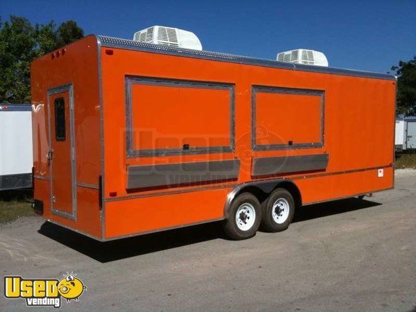 2010 - 24' Mobile Kitchen Concession Trailer