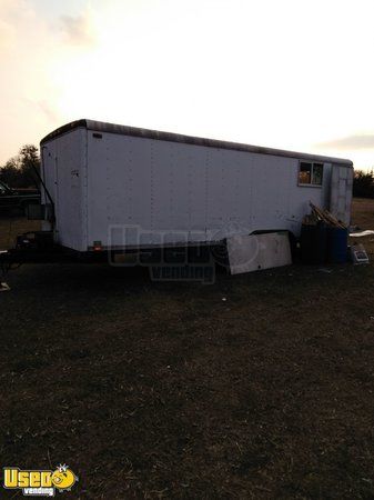 8' x 24' Unfinished Concession Trailer