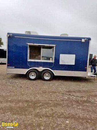 2016 Used Mobile Kitchen Fully-Equipped Food Concession Trailer