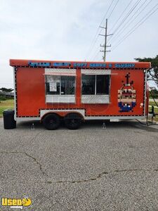 2022 8' x 18' Soft Serve and Slushie Trailer with All NSF Equipment