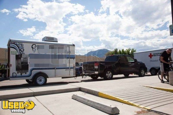 2013 - 12' x 6' Soft Serve Frozen Yogurt Concession Trailer