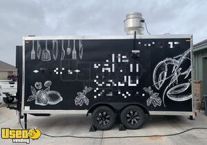 2022 18' Food Concession Trailer / Mobile Vending Unit with Pro Fire