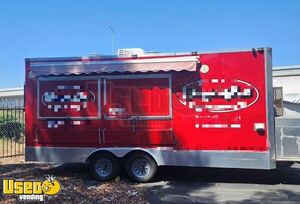 Custom Built - 2021 18' Street Food Concession Trailer with Pro-Fire System