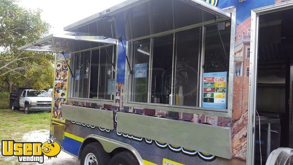 2014 - 7' x 20' Food Concession Trailer