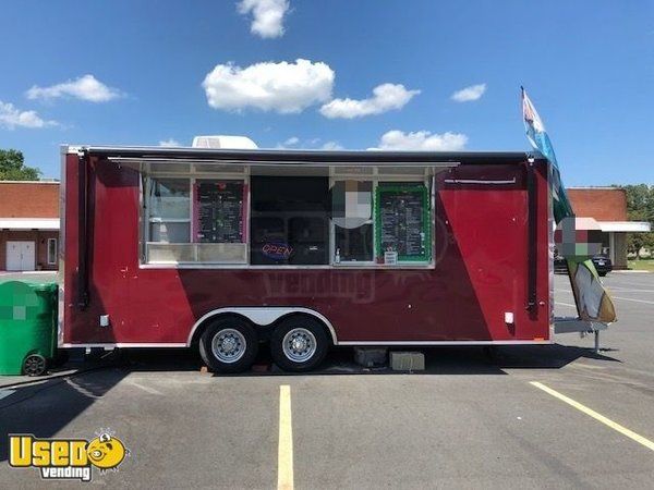 2017 - 8.5' x 20' Food Concession Trailer