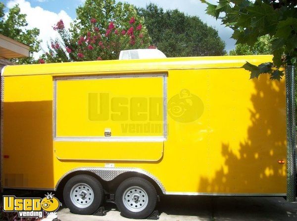 2015 - 8.5' x 16' New Food Concession Trailer