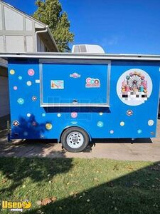 2017 6' x 12' Sno Pro Mini Donut Concession Trailer | Mobile Dessert Unit