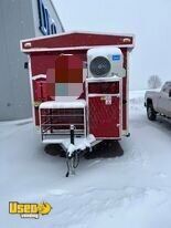 LIKE NEW - 2022 8' x 18' Kitchen Food Concession Trailer