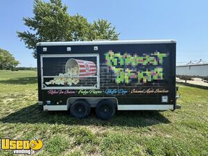 2003 - 6' x 18' Ice Cream Concession Trailer | Mobile Rolled Ice Cream Business