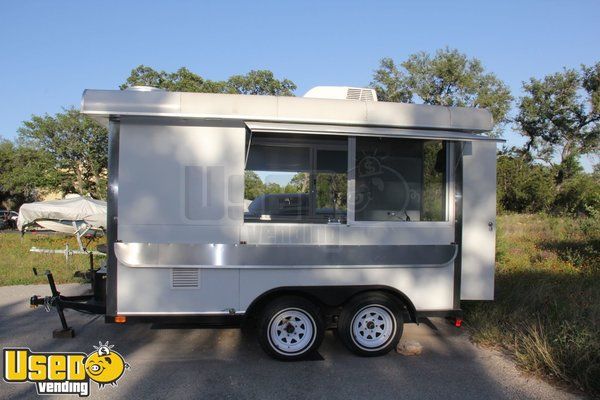 7.5' X 12' Fully Loaded Food Concession Trailer