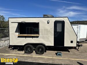 Clean and Appealing - 2023 7' x 16' Mobile Coffee/Espresso Trailer