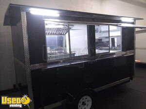 Compact 2019 - 7' x 12' Street Food Concession Trailer with Pro-Fire Suppression