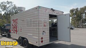 2024 8.5' x 16' Kitchen Food Concession Trailer with Fire Suppression + NSF Equipment