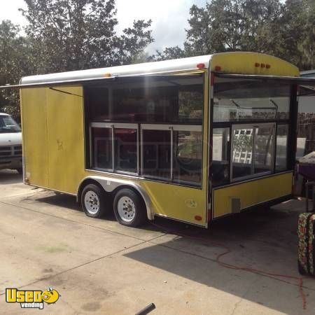 8' x 16' Food Concession Trailer