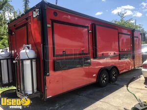 2024 8' x 26' Empire Cargo Food Concession Trailer with Fire Suppression System