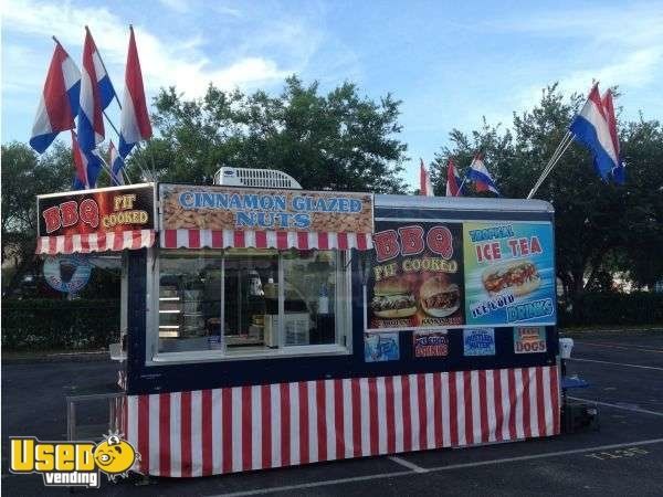 2009 - 16' x 8' Wells Cargo Concession Trailer