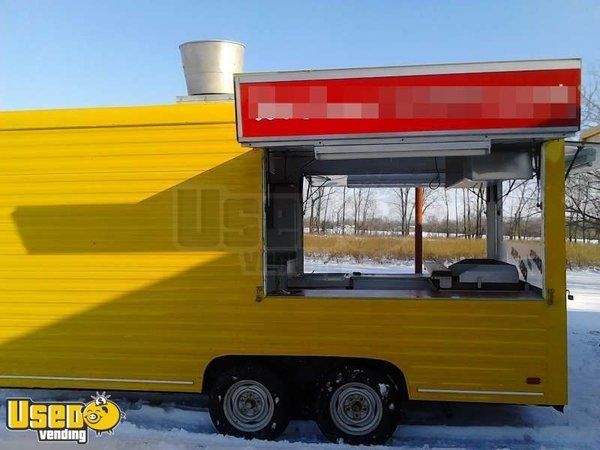 1985 - 16' x 8' Haulmark Concession Trailer