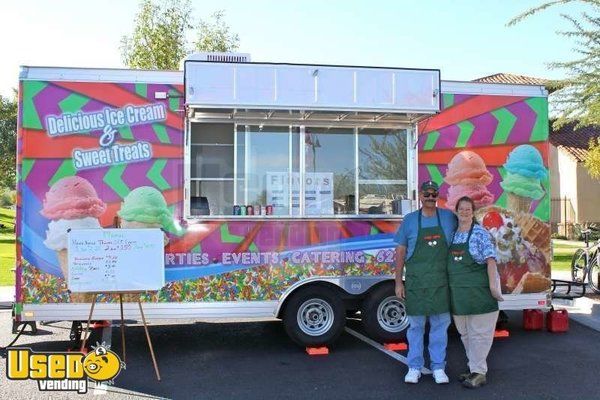 2011 - 20 x 8 x 12 Wells Cargo Concession Trailer