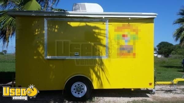 2012 - 6' x 12' Shaved Ice Concession Trailer