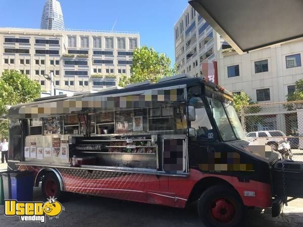 Turnkey Ready Chevrolet P30 Step Van Kitchen Food Truck/Used Mobile Kitchen