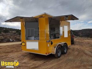 Like-New - 2023 7' x 12' Concession Trailer | Mobile Street Vending Unit