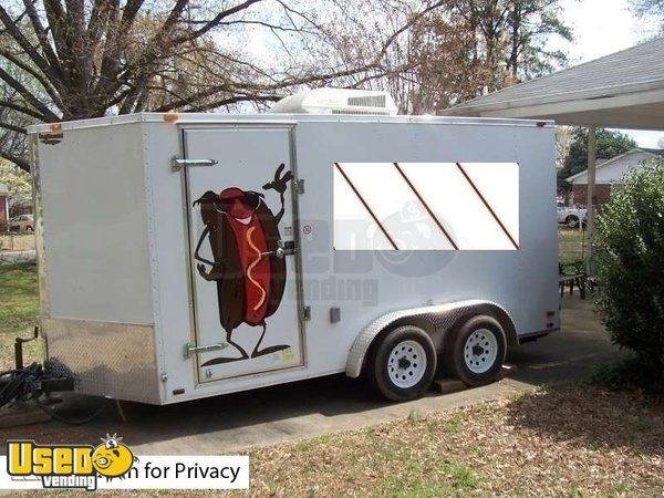 2011 - 16 x 7.5 Continental Cargo Concession Trailer