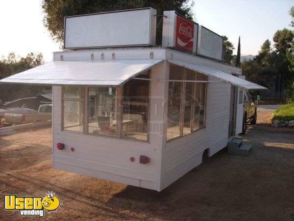 8' x 24' - Food Concession Trailer