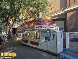Waymatic 10' X 20' Ice Cream Sundae / Floats Carnival Style Concession Trailer w/ Porch