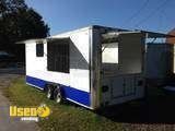 1990 - 8 x 20 Tandem Axle Open Concession Trailer