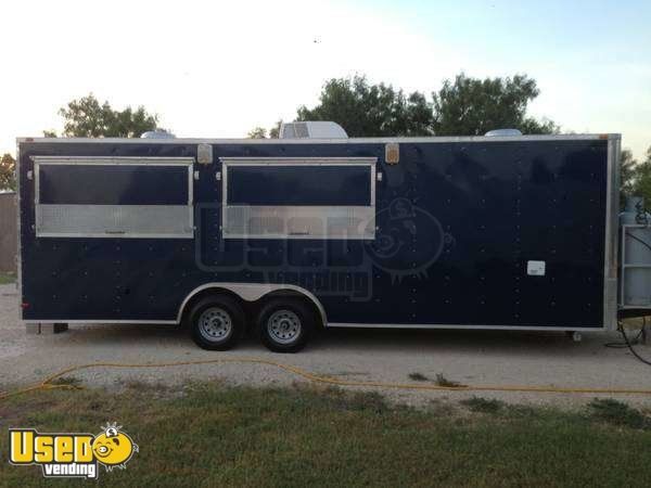 2012 - 24' x 8.5 Porch Concession Trailer