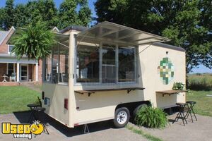 Clean - 8' x 20' Wells Cargo Kitchen Food Trailer | Food Concession Trailer