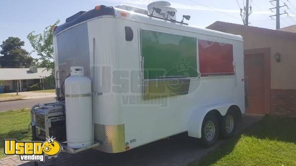 4' x 16' Food Concession Trailer Mobile Kitchen