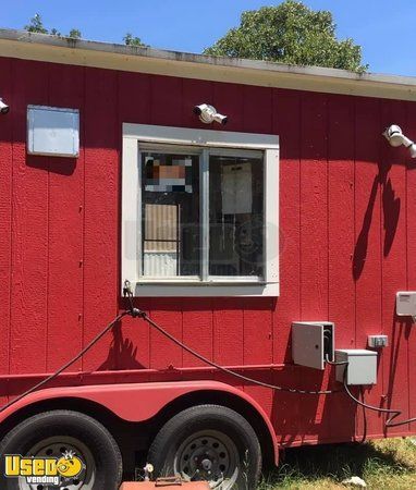 2005 - 8' x 24' BBQ Smoker Trailer with Porch / Snowball Concession Trailer