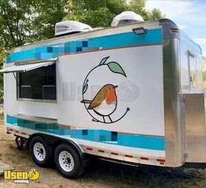 Loaded 8' x 16' Mobile Kitchen Food Concession Trailer with Pro Fire System + HCD Insignia