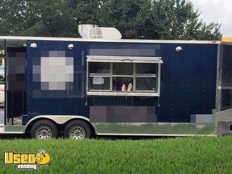 2015 - 8.5' x 22' Food Concession Trailer