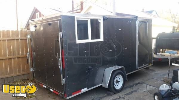 7' x 15' Food Concession Trailer