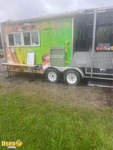 2012 6.5' x 18' Kitchen Food Trailer with Fire Suppression System