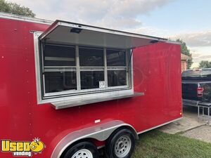 2021 8' x 16' Kitchen Food Concession Trailer with Pro-Fire System
