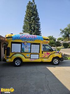 2014 Snowie Shaved Ice Truck with CA Insignia | Chevrolet Snowball Truck