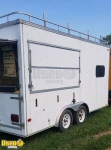 2000 United 8' x 16' Street Food Concession Trailer / Mobile Food Unit