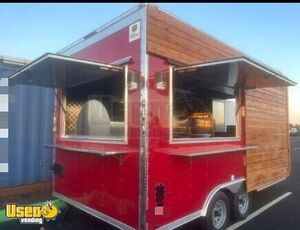 Versatile - 8' x 16' Pizza Concession Trailer Class 4 Food Trailer
