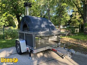 2021 7' x 5.5' Fiero Forni Caterer Quattro Mobile Wood-Fired Pizza Oven Trailer