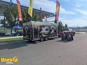 2024 8.5' x 16' Kitchen Food Concession Trailer with Fire Suppression System