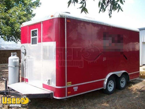 2008 - 8' x 18' Southwest Concession Trailer with Generator