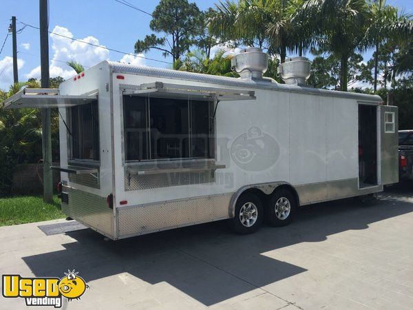 8.5' x 24' Food Concession Trailer